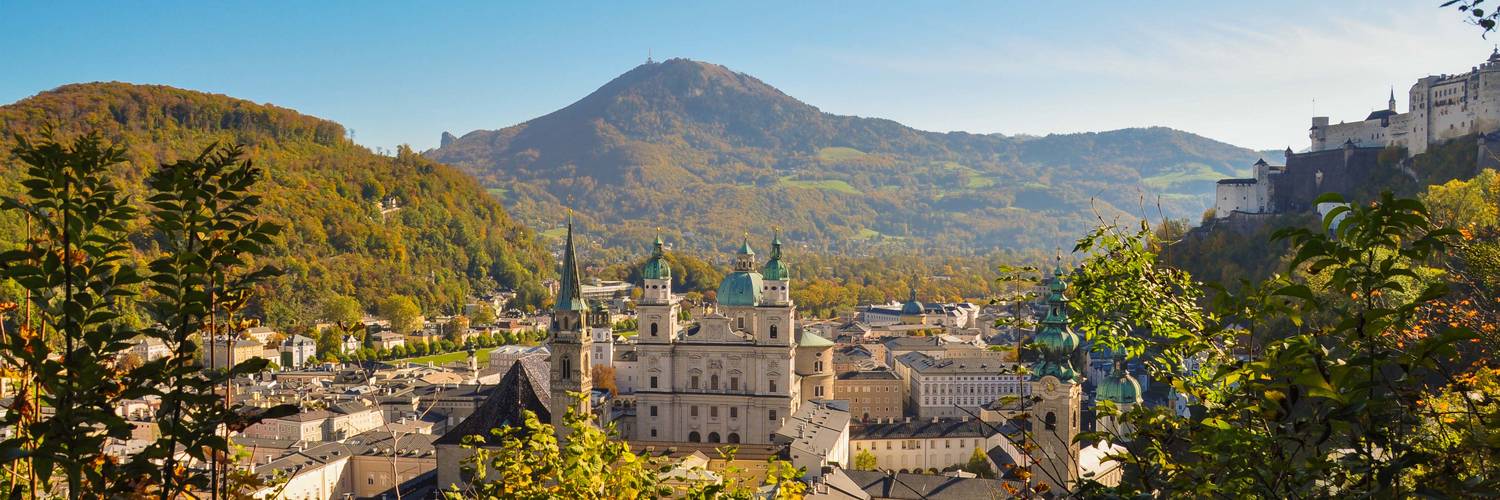 Panorama of Salzburg in autumn | © Tourismus Salzburg