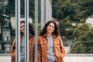 Olivia Mitterhuemer im Unipark Nonntal | © Tourismus Salzburg GmbH