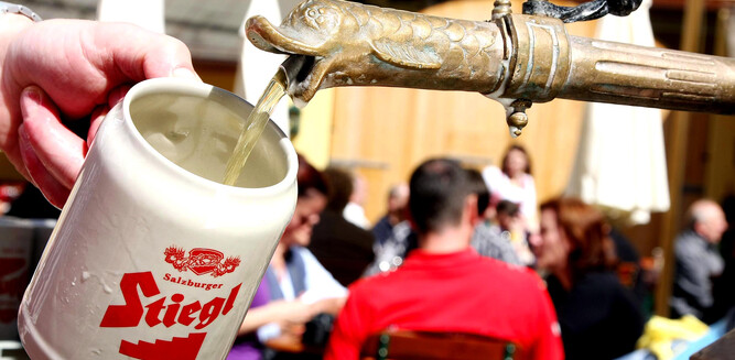 Bier der Stieglbrauerei Salzburg  | © Wildbild 