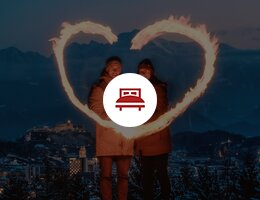 Pärchen in Maria Plain mit Blick auf Salzburg | © Tourismus Salzburg GmbH