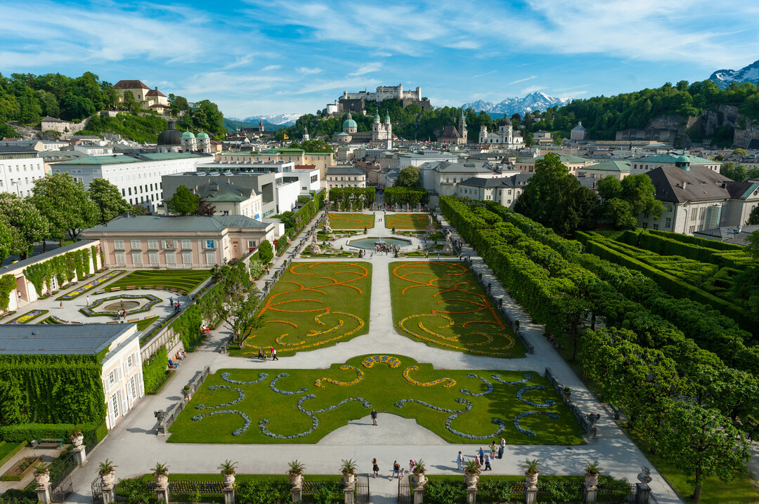 Mirabell Garden In Salzburg Salzburg info