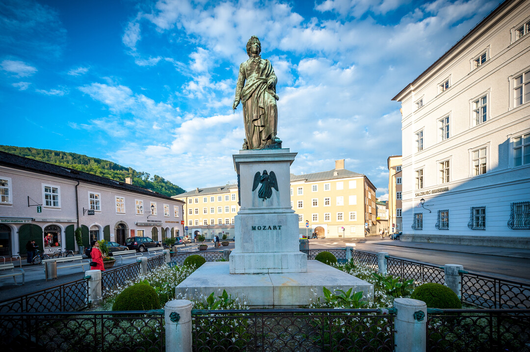 MozartDenkmal Salzburg salzburg.info