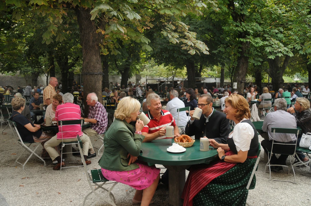 Biergarten In Salzburg Salzburg Info
