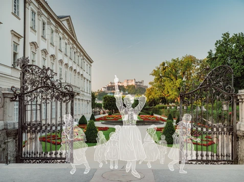 Einer der berühmtesten Szenen von "The Sound of Music" | © Tourismus Salzburg GmbH, Foto: Patrick Langwallner