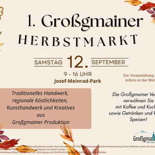 1. Großgmainer Herbstmarkt