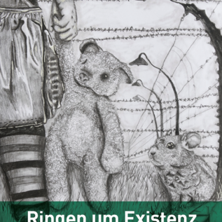 Umělecký portrét ženy s kreativním, duchovním designem v pozadí. Dole je text „PANORAMA“ a popisuje výstavu v Salzburgu. | © Die Karl-Weiser Stiftung