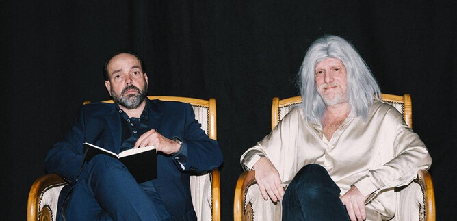 Christoph Grissemann und Robert Stachel | © Ingo Pertramer Rabenhof