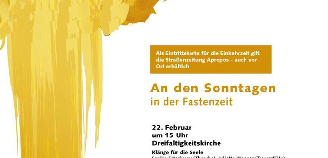 Grafický plakát s názvem "EINKEHRZEIT 2025". Obsahuje informace o akci, která se koná v neděli v 16 hodin. | © Erzdiözese Salzburg