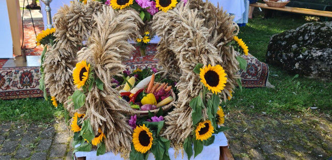 Erntedank-Krone | © TVB Elsbethen