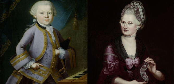 Mozart and Constanze Mozart | © ISM