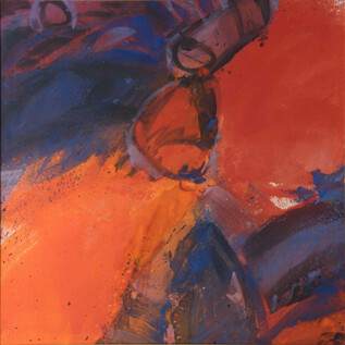 Der Schlafende und der Betrachter - 1989/91 | © Josef Mikl_galerie-welz.at