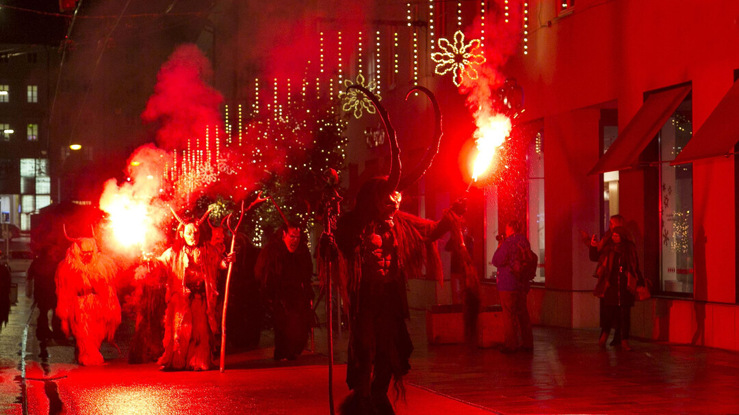 Run of the Untersberg Krampusse at 