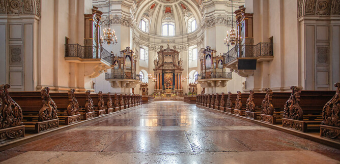 Innenansicht Dom zu Salzburg | © Erzdiözese Salzburg
