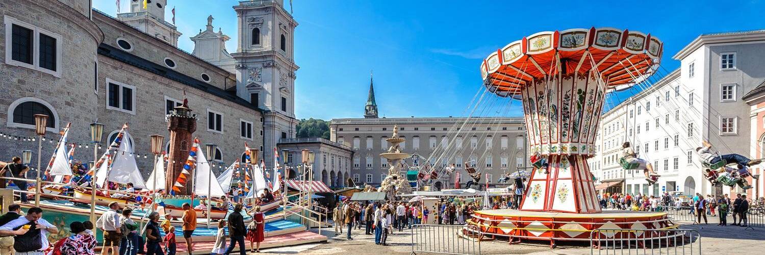 Rupertikirtag am Residenzplatz | © Tourismus Salzburg / G. Breitegger