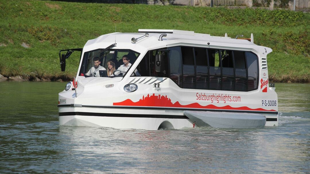 amphibious splash tour | © Salzburg Highlights, Neumayr