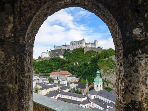 View to the fortress Hohensalzburg | © Tourismus Salzburg / Günter Breitegger