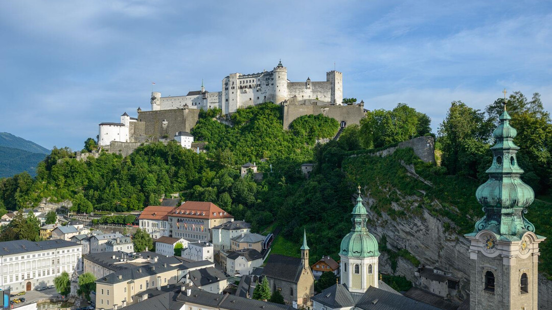 Fortresses, castles and historic attractions in Salzburg