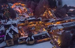 Luftaufnahme vom Hellbrunner Adventzauber | © Hellbrunner Adventzauber