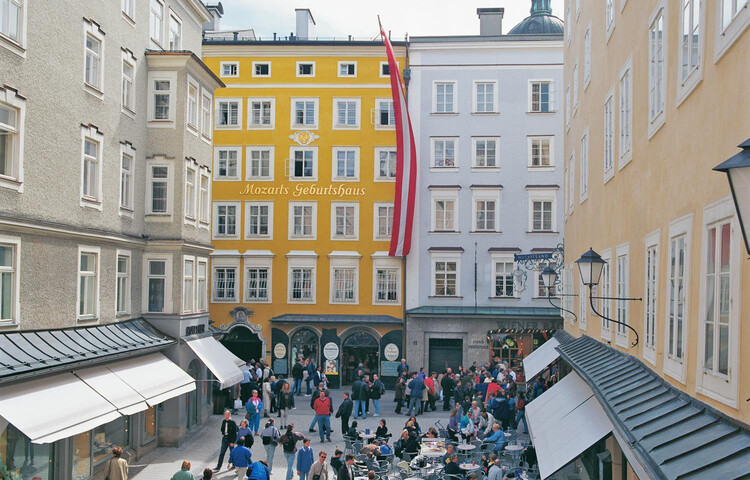 Mozarts Geburtshaus Sehenswertes Salzburg Info