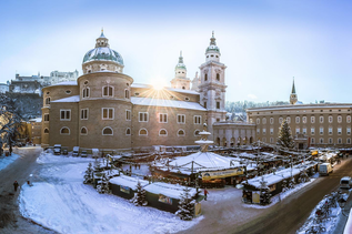 Salzburger Christkindlmarkt am Residenzplatz | © Tourismus Salzburg / G. Breitegger