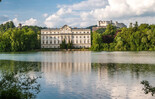 Leopoldskron Palace and the Fortress Hohensalzburg | © Tourismus Salzburg