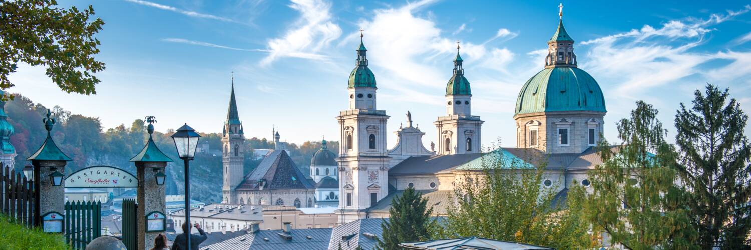 Salzburger Dom vom Festungsberg aus gesehen | © Tourismus Salzburg / G. Breitegger
