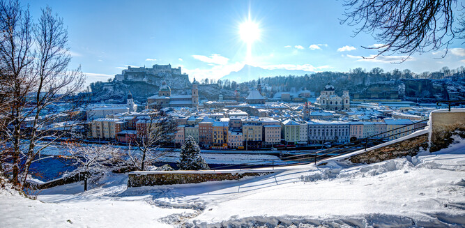 Salzburger Altstadt im Winter | © Tourismus Salzburg GmbH