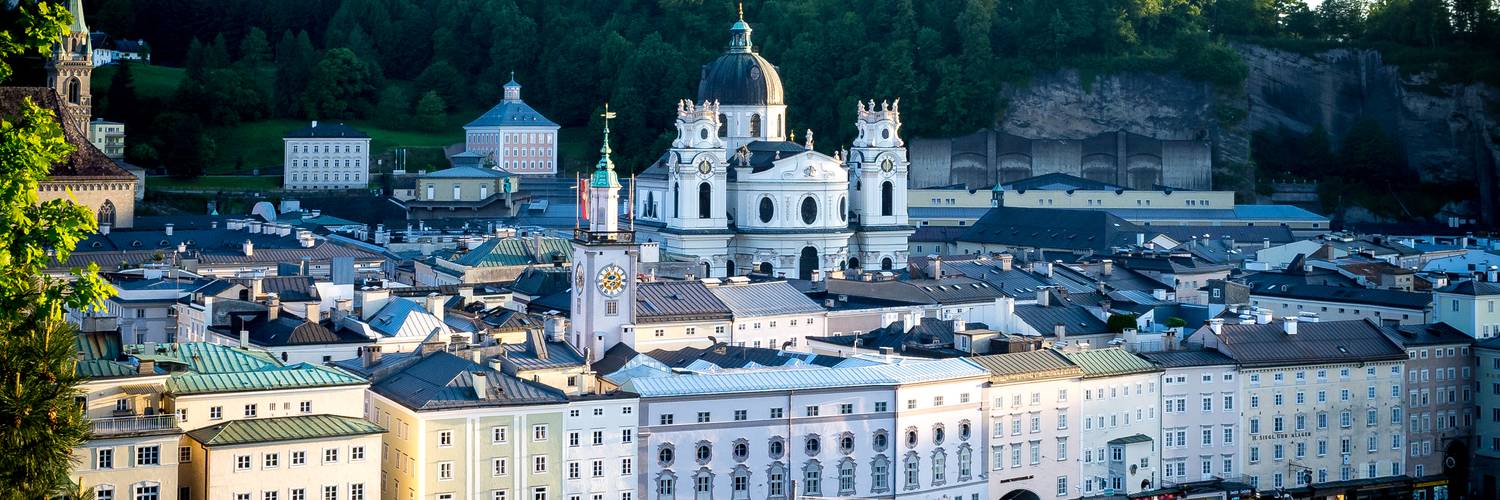 Panorama von der Altstadt Salzburg im Sommer | © Tourismus Salzburg / G. Breitegger