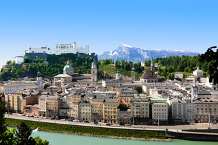 Salzburg Panorama with Hohensalzburg Fortress | © Burgen und Schlösser Salzburg Panorama with Hohensalzburg Fortress | © Burgen und Schlösser